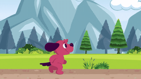 Funny Dog Reaction GIF Template editable preview