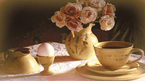 Good Morning GIF Flowers Template 3960761 editable GIF template preview